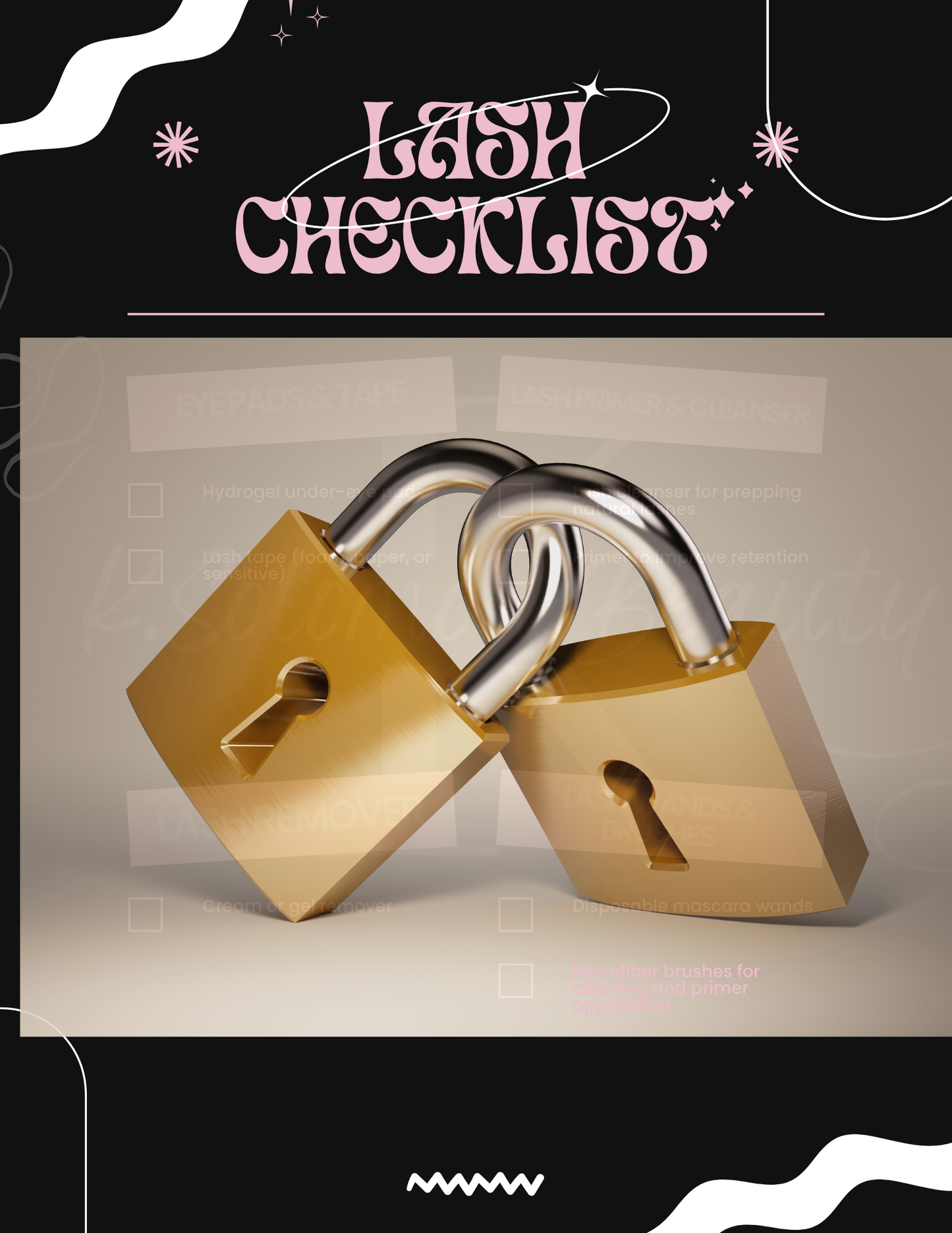 Lash Business Starter Checklist