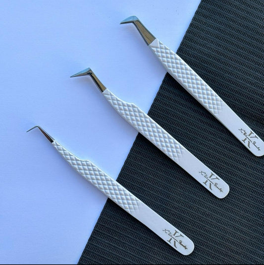 3pcs (Silver Tip) Premium Tweezers